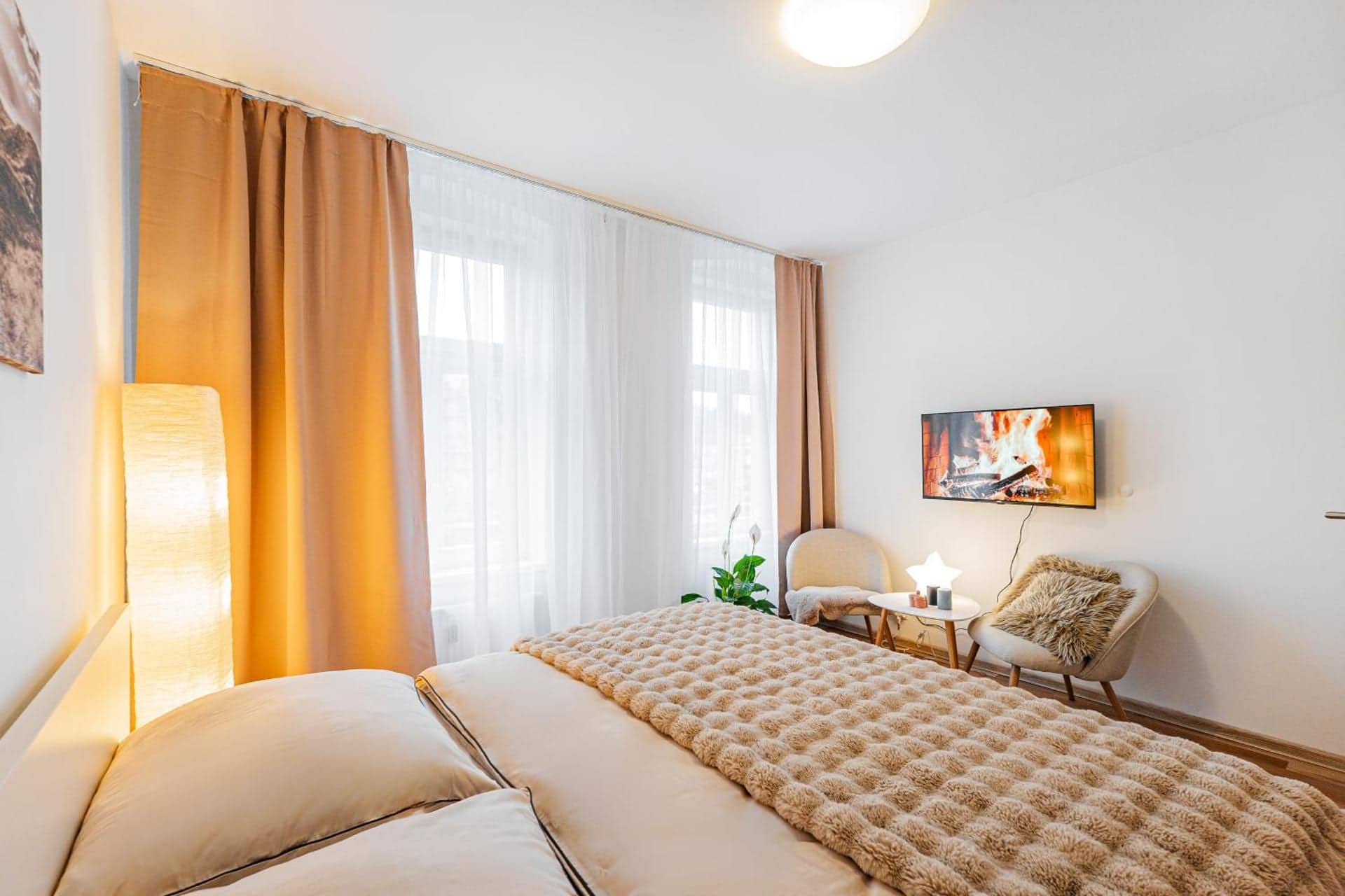 Karlsbad Apartments, Karlovy Vary — ložnice