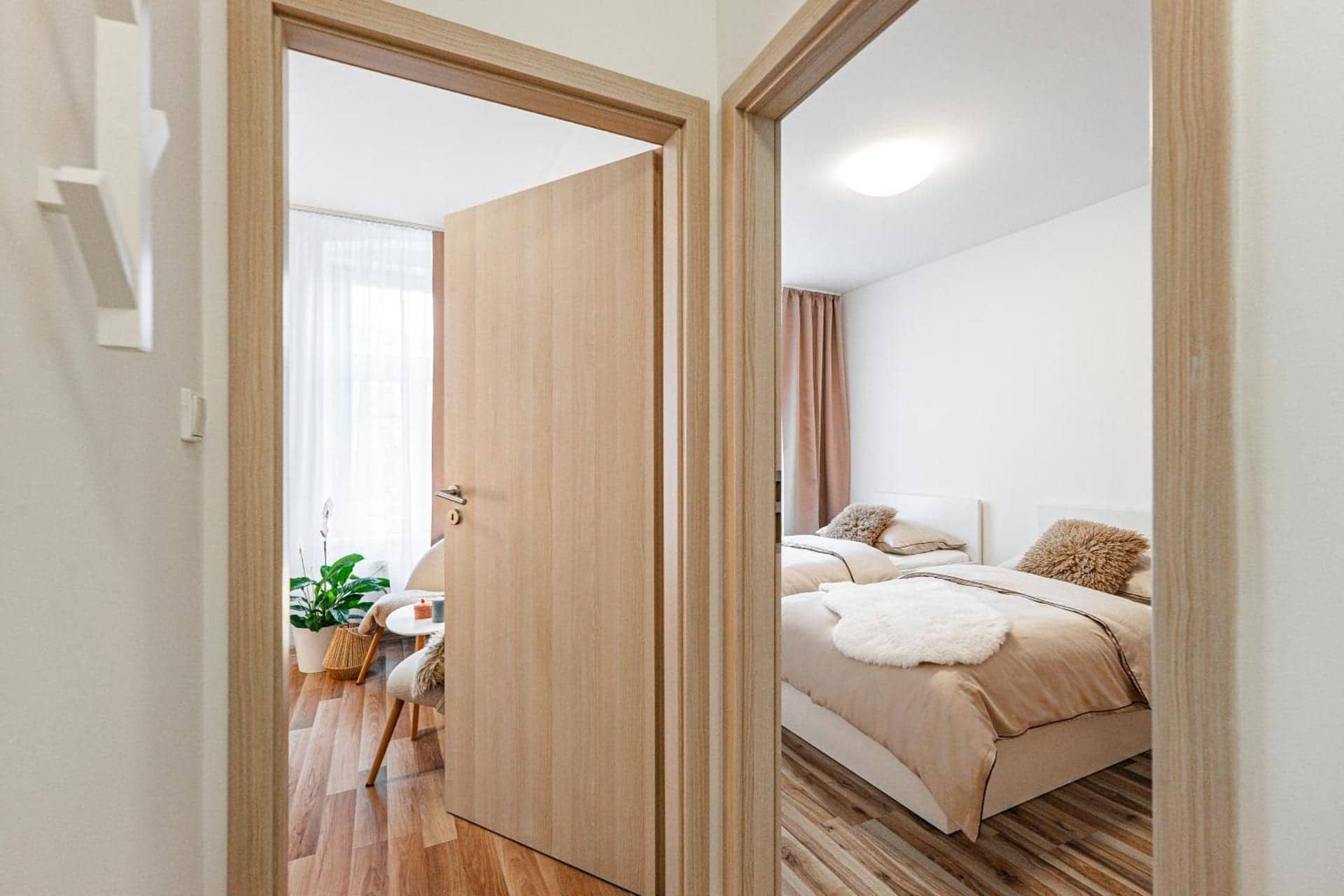 Karlsbad Apartments, Karlovy Vary — ložnice