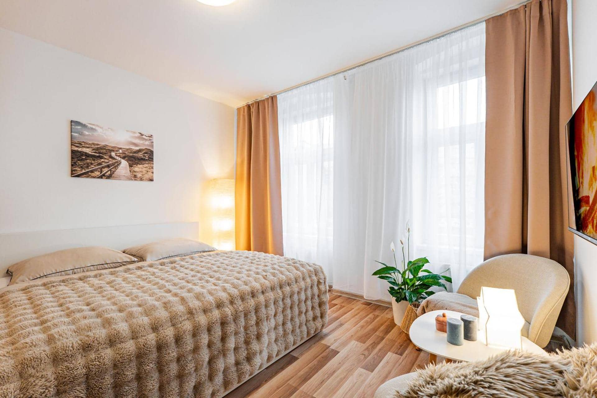 Karlsbad Apartments, Karlovy Vary — ložnice