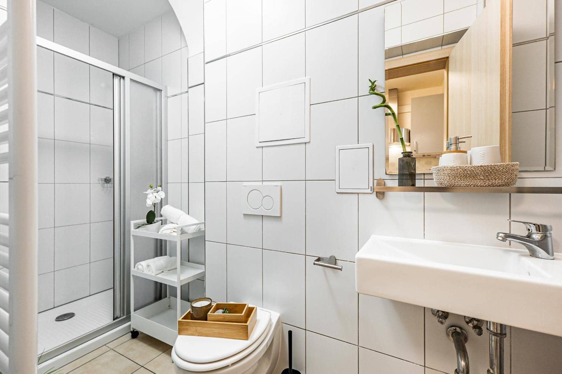 Karlsbad Apartments, Karlovy Vary — koupelna