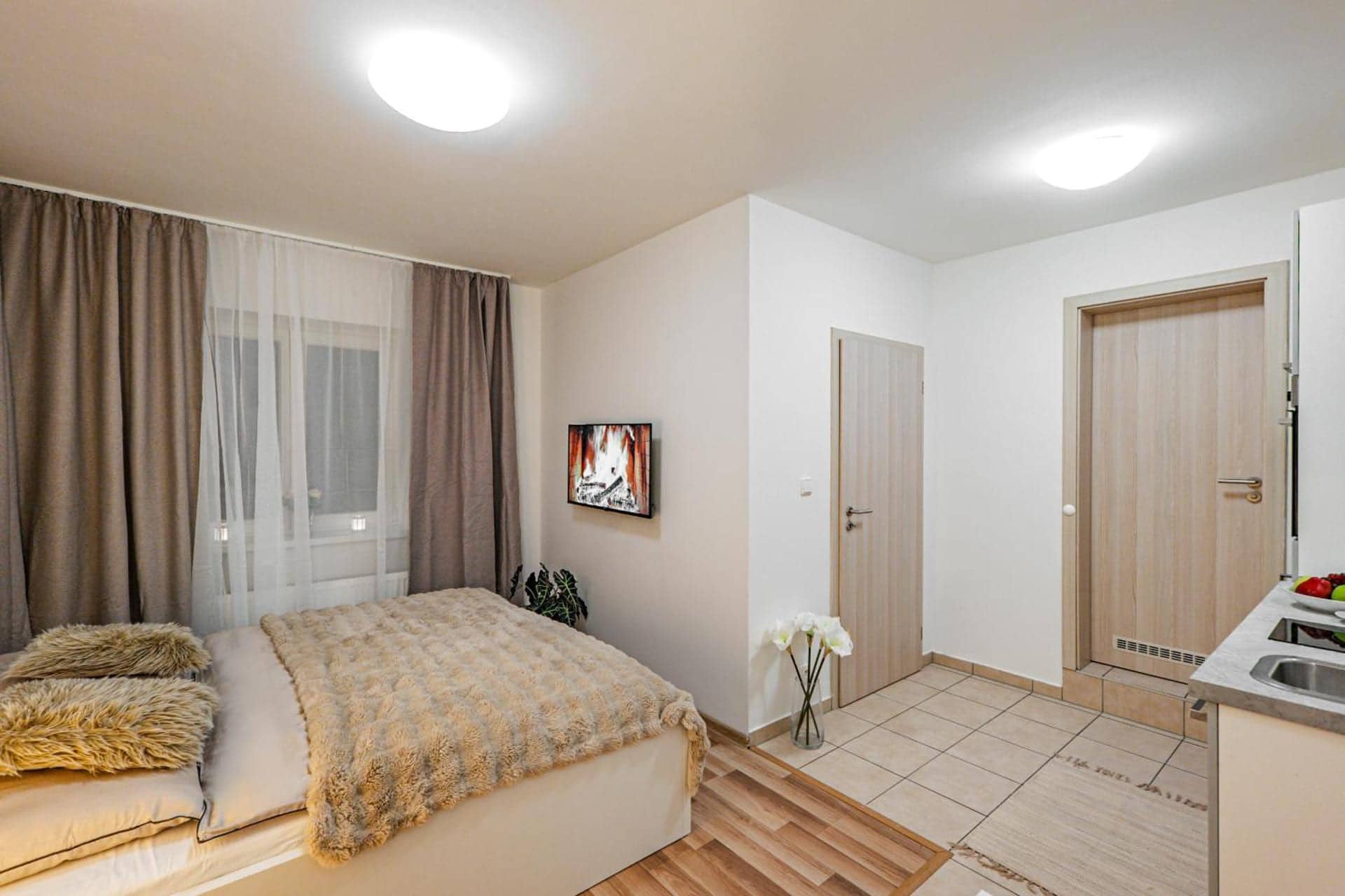 Karlsbad Apartments, Karlovy Vary — ložnice