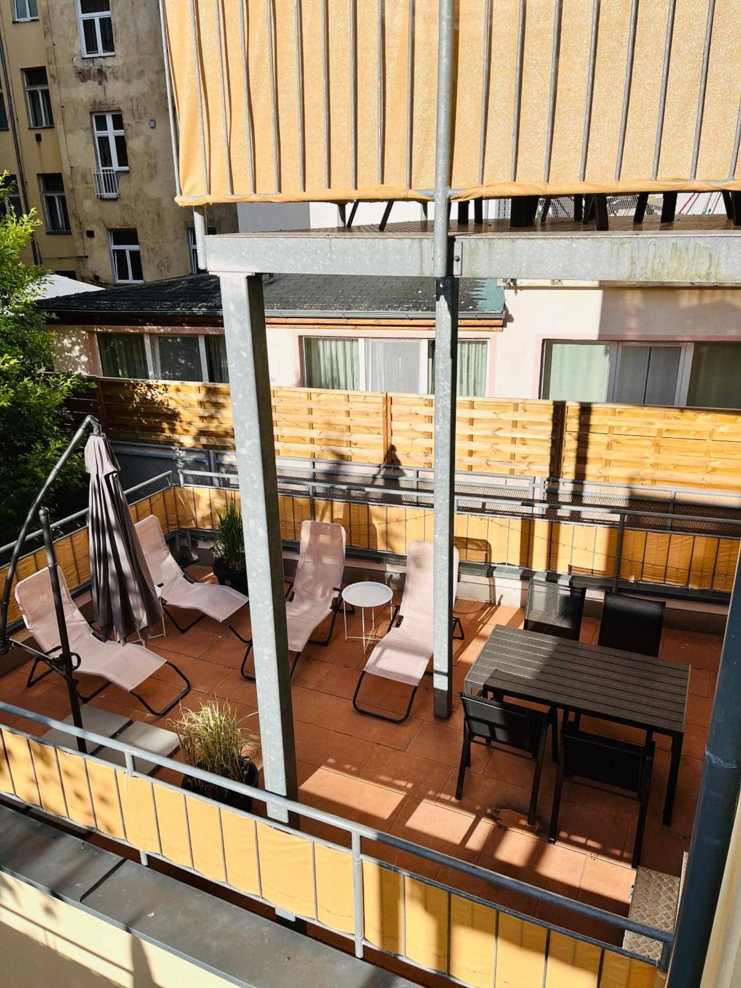 Karlsbad Apartments, Karlovy Vary — terasa