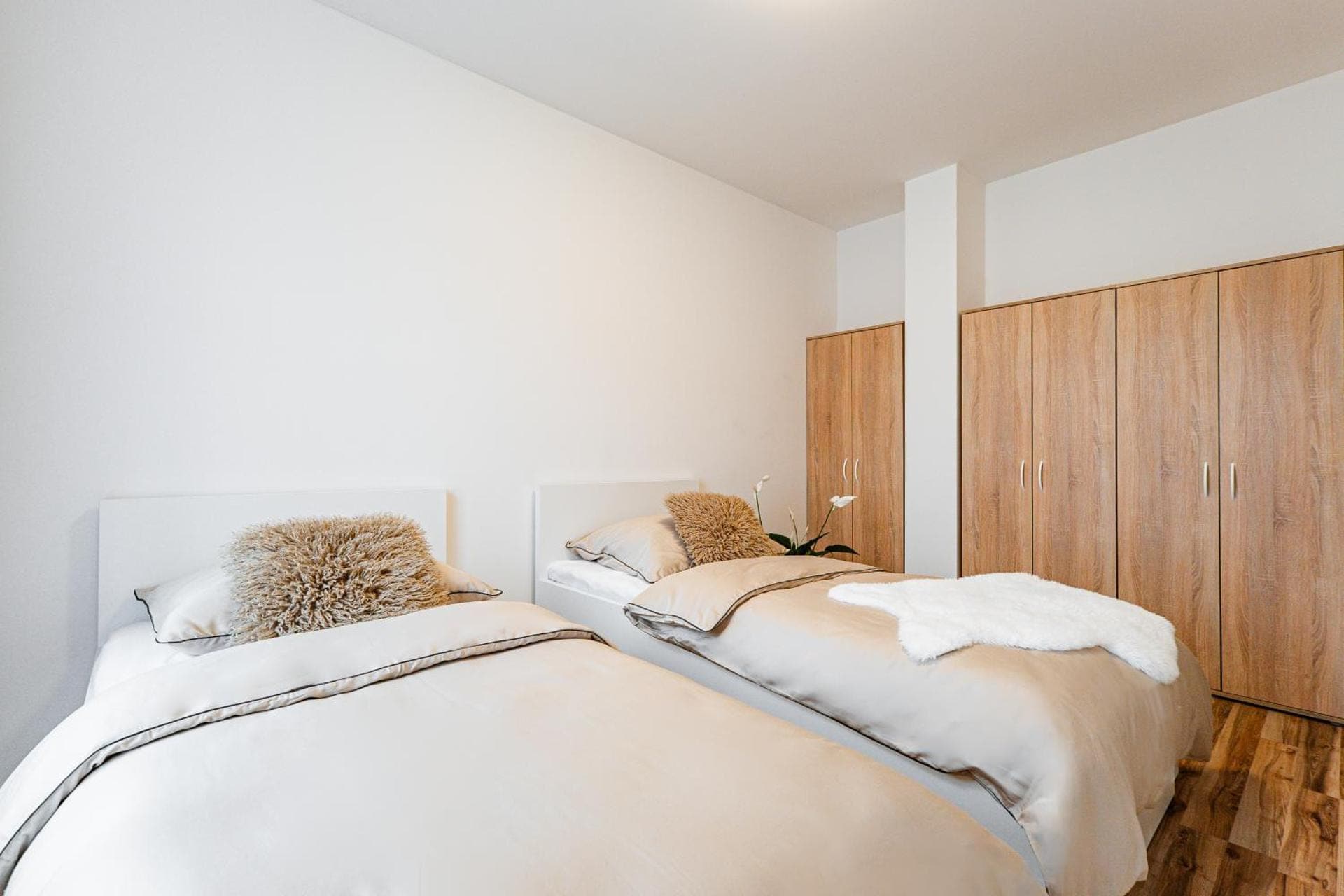 Apartmán Jelení — ložnice