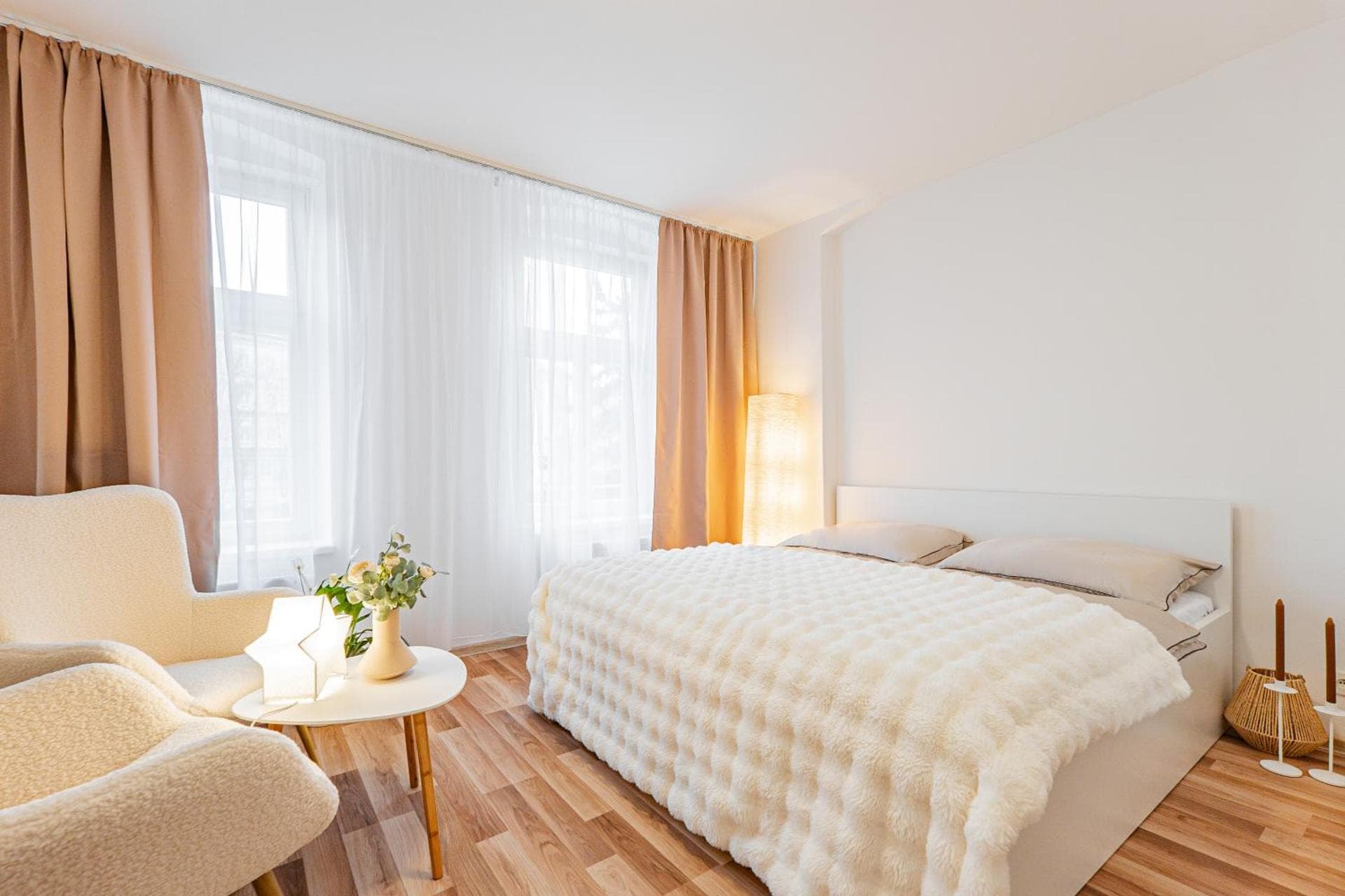 Apartmán Vřídlo — ložnice