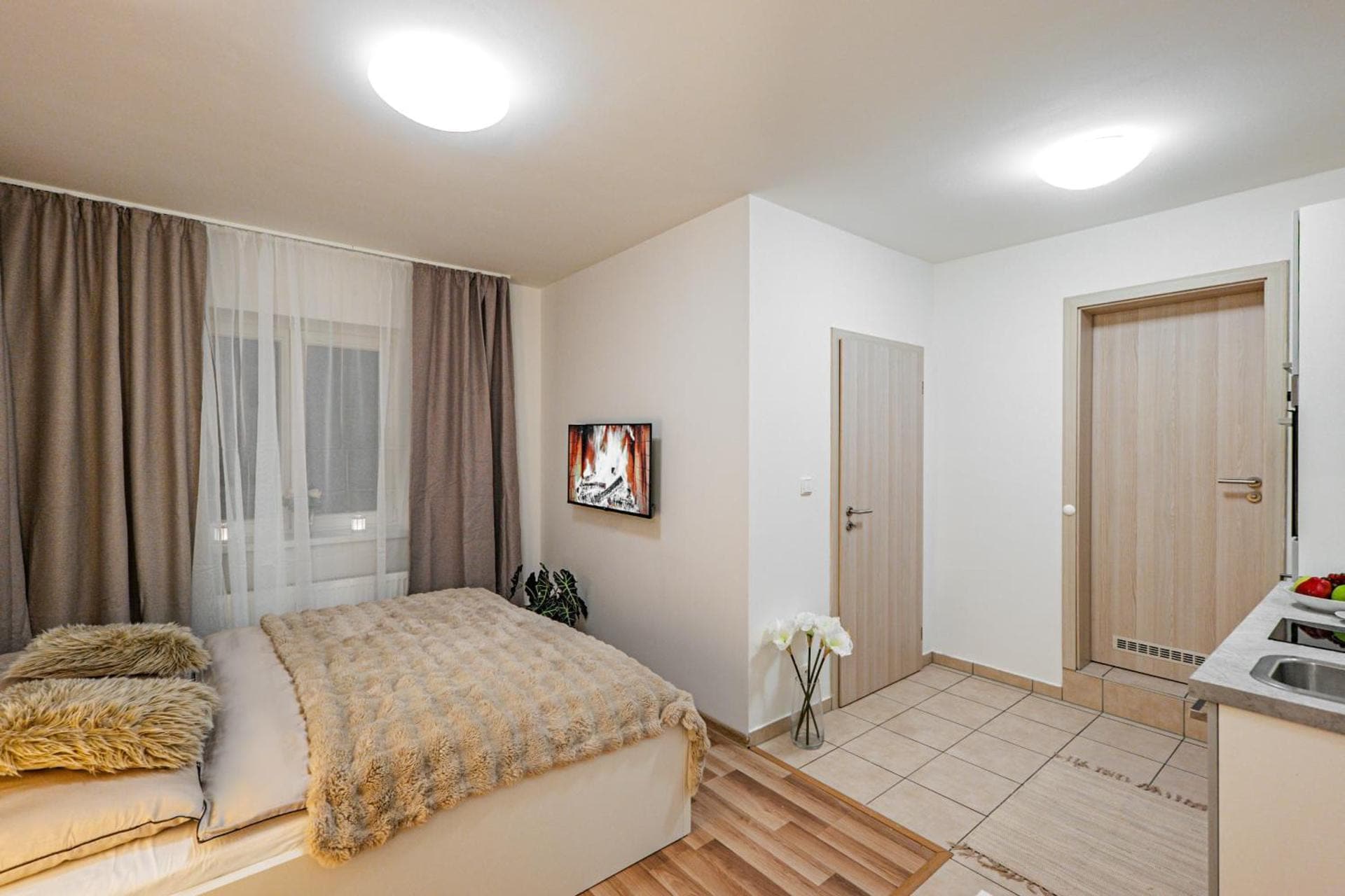 Apartmán Tržní — ložnice