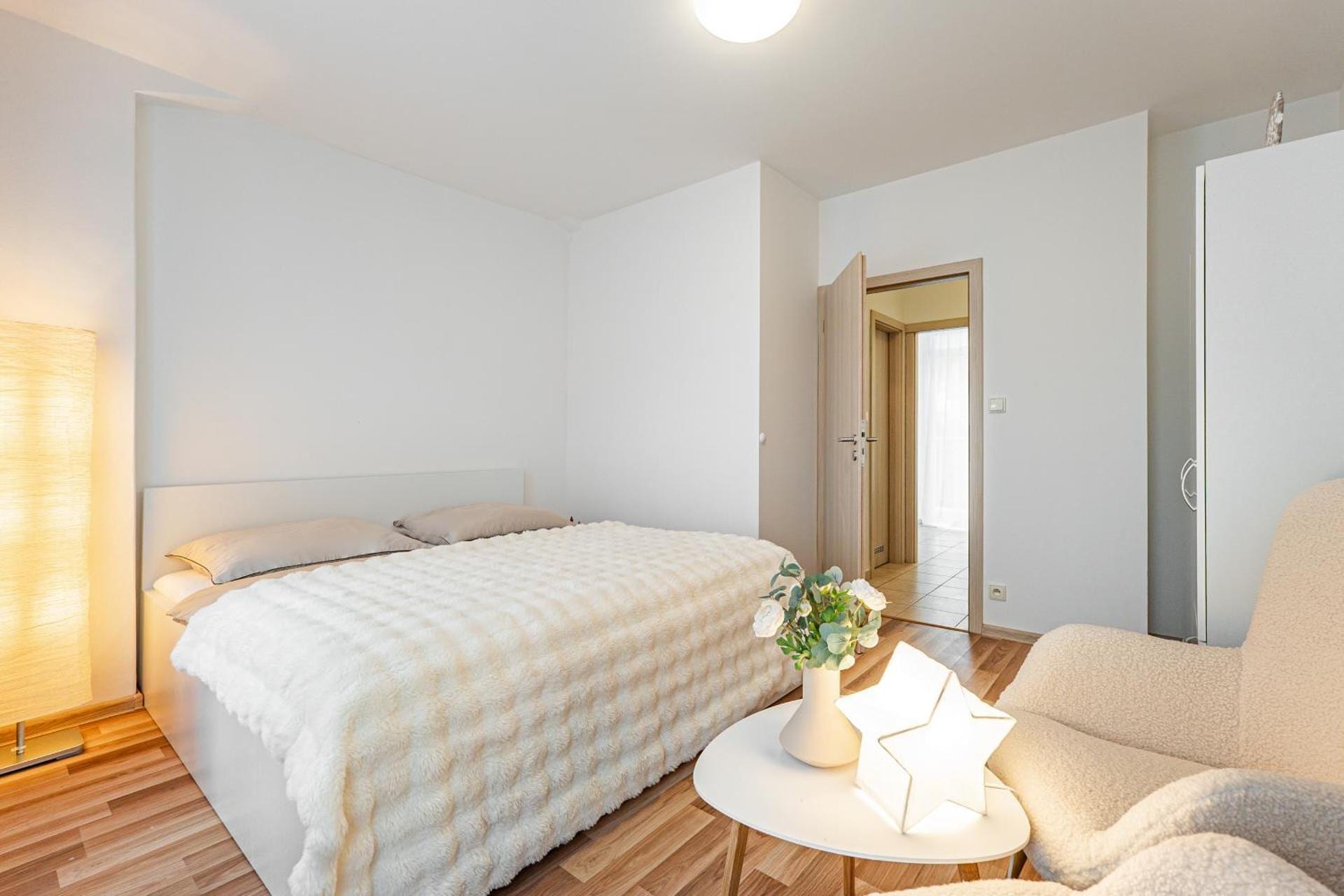 Apartmán Zámecká — ložnice