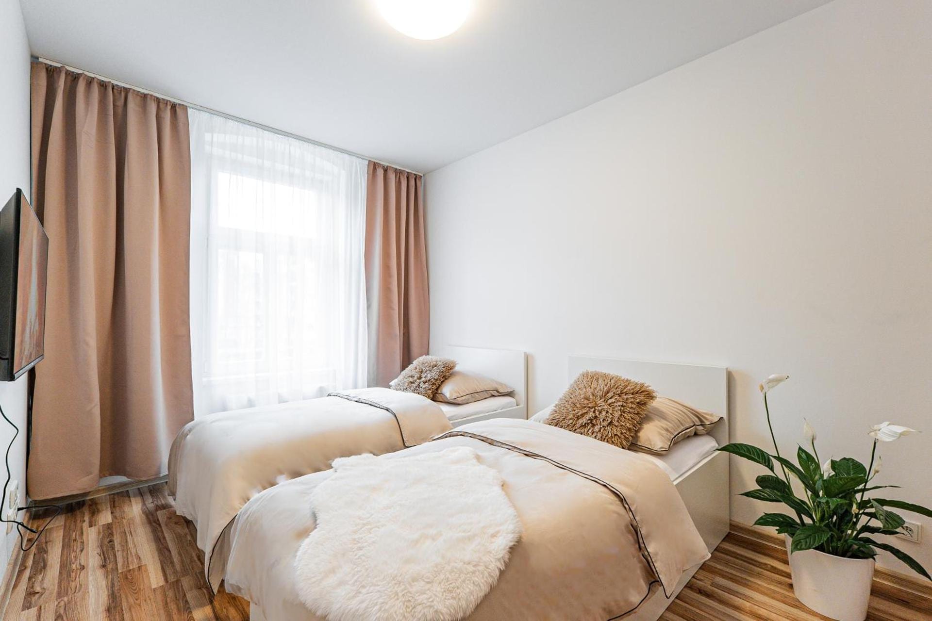Apartmán Jelení — ložnice